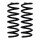 Suspension spring set front axle Ø 13.8 mm 338 mm EIBACH for e.g. BMW 6