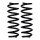 Suspension spring set front axle Ø 13.5 mm 347 mm EIBACH for e.g. BMW 5