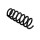 Suspension Spring Set Front Axle Coil Spring Ø 13.5 mm EIBACH for BMW 5 Series