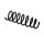 Suspension Spring Set Rear Axle Coil Spring Ø 11.5 mm EIBACH for BMW 6