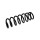 Suspension Spring Set Rear Axle Coil Spring Ø 11.5 mm EIBACH for e.g. BMW 6