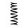 Suspension spring set rear axle Ø 12 mm 355 mm EIBACH for e.g. BMW 5
