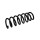 Suspension Spring Set Rear Axle Coil Spring Ø 12 mm EIBACH for BMW 6