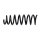 Suspension Spring Set Rear Axle Coil Spring Ø 12.3 mm EIBACH for BMW 6