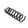 Suspension Spring Set Rear Axle Coil Spring Ø 12.3 mm EIBACH for BMW 6