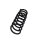 Suspension Spring Set Rear Axle Coil Spring Ø 12.3 mm EIBACH for BMW 6