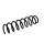Suspension Spring Set Rear Axle Coil Spring Ø 11.5 mm EIBACH for BMW 5 Series