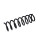 Suspension Spring Set Rear Axle Coil Spring Ø 11.8 mm EIBACH for BMW 5 Series