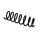Suspension Spring Set Rear Axle Coil Spring Ø 12.3 mm EIBACH for BMW 5 Series