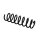 Suspension Spring Set Rear Axle Coil Spring Ø 12.3 mm EIBACH for BMW 5 Series