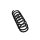 Suspension Spring Set Rear Axle Coil Spring Ø 12.3 mm EIBACH for BMW 5 Series