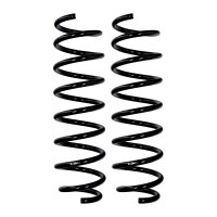 Suspension spring set car rear axle Ø 12 mm 416 mm...