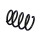 Suspension Spring Set front axle coil spring Ø 13 mm EIBACH for e.g. AUDI A3
