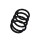 Suspension Spring Set front axle coil spring Ø 13.5 mm EIBACH for e.g. AUDI A3