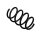Suspension Spring Set front coil spring Ø 12.5 mm EIBACH for e.g. SEAT LEON