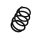Suspension Spring Set front coil spring Ø 12.5 mm EIBACH for e.g. SEAT LEON