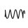 Suspension Spring Set front coil spring Ø 11.8 mm EIBACH for e.g. SEAT LEON