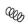Suspension Spring Set front coil spring Ø 11.8 mm EIBACH for e.g. SEAT LEON