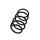 Suspension Spring Set front coil spring Ø 11.8 mm EIBACH for e.g. SEAT LEON
