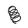 Suspension Spring Set front coil spring Ø 11.8 mm EIBACH for e.g. SEAT LEON