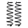 Suspension spring set rear axle Ø 10.3 mm 357 mm EIBACH for e.g. SEAT LEON SC