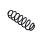 Suspension Spring Set rear coil spring Ø 10.3 mm EIBACH for SEAT LEON and others