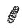 Suspension Spring Set rear coil spring Ø 10.3 mm EIBACH for SEAT LEON and others