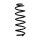 Suspension spring set rear axle Ø 11.8 mm 333 mm EIBACH for SEAT LEON and others