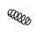Suspension Spring Set rear coil spring Ø 11.8 mm EIBACH for SEAT LEON and others