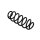 Suspension Spring Set rear axle coil spring Ø 11 mm EIBACH for e.g. SEAT LEON