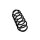 Suspension Spring Set rear axle coil spring Ø 11 mm EIBACH for e.g. SEAT LEON