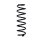 Suspension spring set rear axle Ø 10.8 mm 359 mm EIBACH for SEAT LEON and others