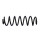 Suspension Spring Set rear coil spring Ø 10.8 mm EIBACH for SEAT LEON and others