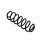 Suspension Spring Set rear coil spring Ø 10.8 mm EIBACH for SEAT LEON and others