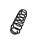 Suspension Spring Set rear coil spring Ø 10.8 mm EIBACH for SEAT LEON and others