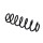 Suspension Spring Set rear coil spring Ø 10.8 mm EIBACH for SEAT LEON and others
