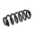 Suspension Spring Set rear axle coil spring Ø 12.8 mm EIBACH for e.g. AUDI A3