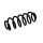 Suspension Spring Set rear coil spring Ø 12.8 mm EIBACH for SEAT LEON and others