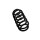 Suspension Spring Set rear coil spring Ø 12.8 mm EIBACH for SEAT LEON and others