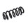 Suspension Spring Set rear axle coil spring Ø 13.3 mm EIBACH for e.g. AUDI A3