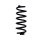 Suspension spring set rear axle Ø 12.5 mm 314 mm EIBACH for e.g. AUDI A3