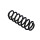 Suspension Spring Set rear axle coil spring Ø 12.5 mm EIBACH for e.g. AUDI A3
