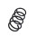 Suspension Spring Set front axle coil spring Ø 11.3 mm EIBACH for e.g. AUDI A3