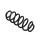 Suspension Spring Set Rear Axle Coil Spring Ø 12.3 mm EIBACH for AUDI A4