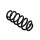 Suspension Spring Set rear axle coil spring Ø 13.3 mm EIBACH for e.g. AUDI A4