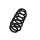Suspension Spring Set rear axle coil spring Ø 13.3 mm EIBACH for e.g. AUDI A4