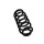 Suspension Spring Set rear axle coil spring Ø 13.3 mm EIBACH for e.g. AUDI A4