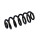 Suspension Spring Set rear axle coil spring Ø 13.8 mm EIBACH for e.g. AUDI A4