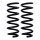 Suspension spring set front axle Ø 14.3 mm 300 mm EIBACH for e.g. BMW 5