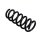 Suspension Spring Set Front Axle Coil Spring Ø 14.3 mm EIBACH for BMW 5 Series